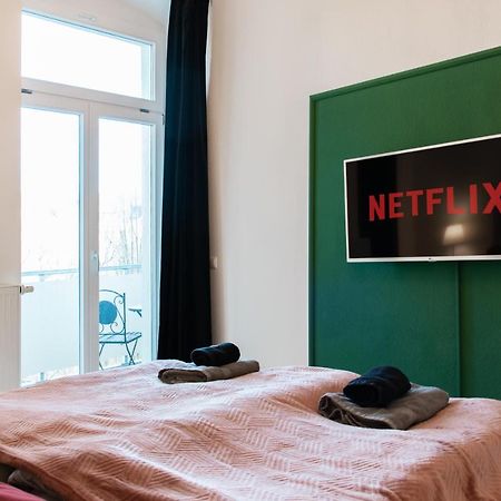 The Grande Kassberg Apartment - Balkon, Netflix, Nespresso, Zentral Chemnitz Bagian luar foto