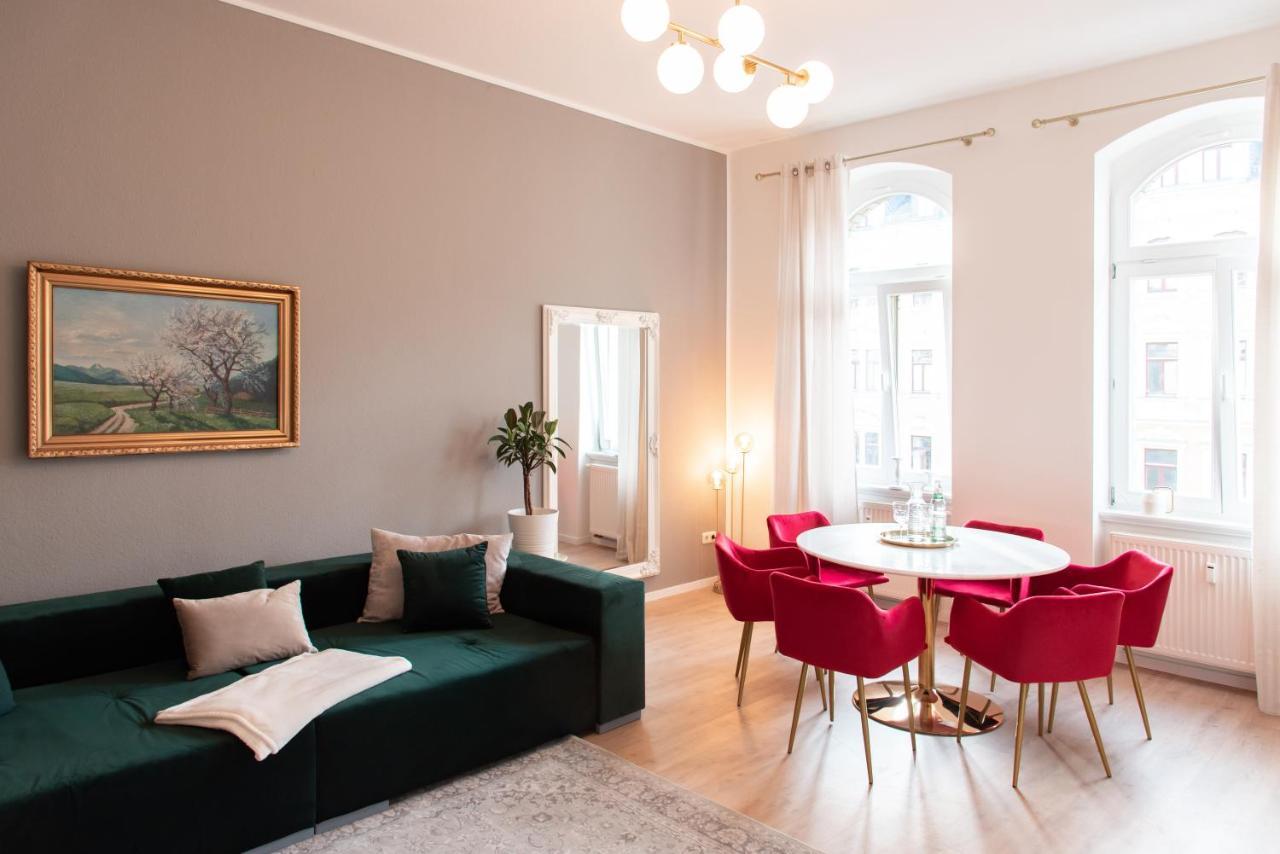 The Grande Kassberg Apartment - Balkon, Netflix, Nespresso, Zentral Chemnitz Bagian luar foto
