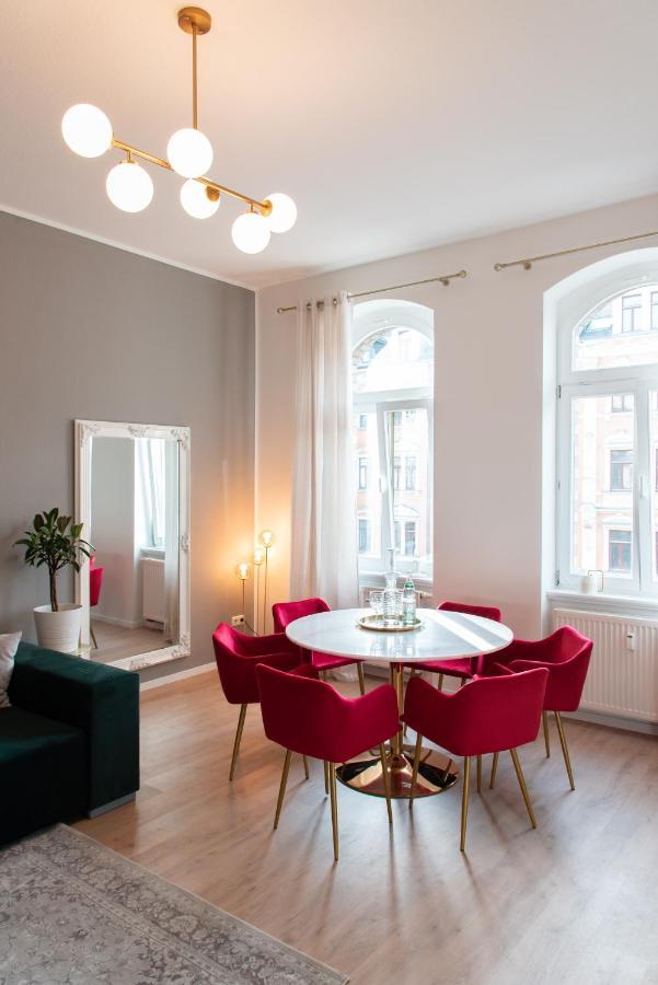 The Grande Kassberg Apartment - Balkon, Netflix, Nespresso, Zentral Chemnitz Bagian luar foto